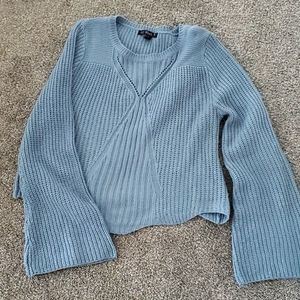 Women's long sleeve (wide at wrist) sweater